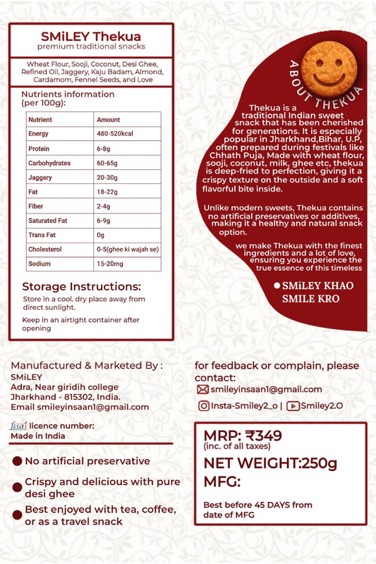 Coconut Traditional Thekua